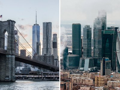 Nyu-York bütöv Rusiyaya bərabərdir - Müqayisə