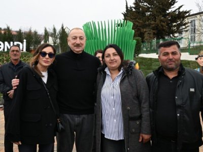 "Qəhrəman ana ilə mən də şəkil çəkdirim"&nbsp;- Mehriban Əliyeva