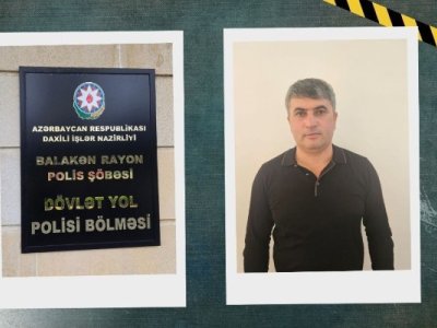 Avtoxuliqanlıq edən sürücü həbs olundu