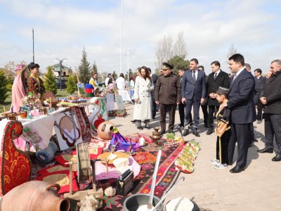 Neftçalada Novruz bayramı qeyd olunub - FOTOLAR