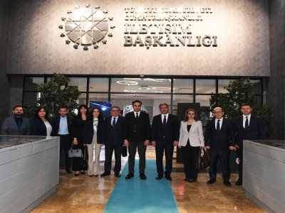 Azərbaycan nümayəndə heyəti Türkiyə Dezinformasiya ilə Mübarizə Mərkəzində olub