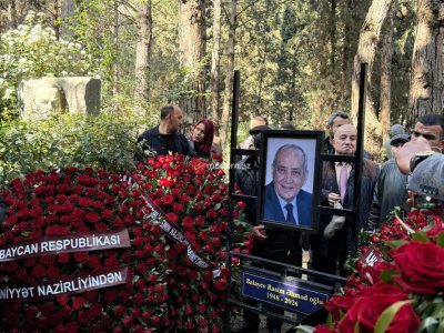 Rasim Balayev&nbsp;dəfn edildi - GÖRÜNTÜLƏR
