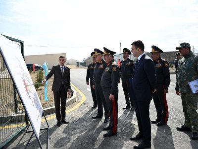 Azərbaycan Ordusunda yeni hərbi obyektlər istifadəyə verildi - FOTOLAR