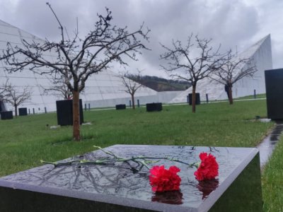 Quba Soyqırımı Memorial Kompleksi ziyarət olunur