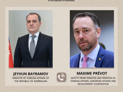 Belçikalı nazir Azərbaycana təşəkkür edib
