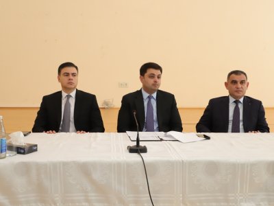 Neftçalanın icra başçısı Xıllı qəsəbəsinin sakinləri ilə görüşdü - FOTOLAR