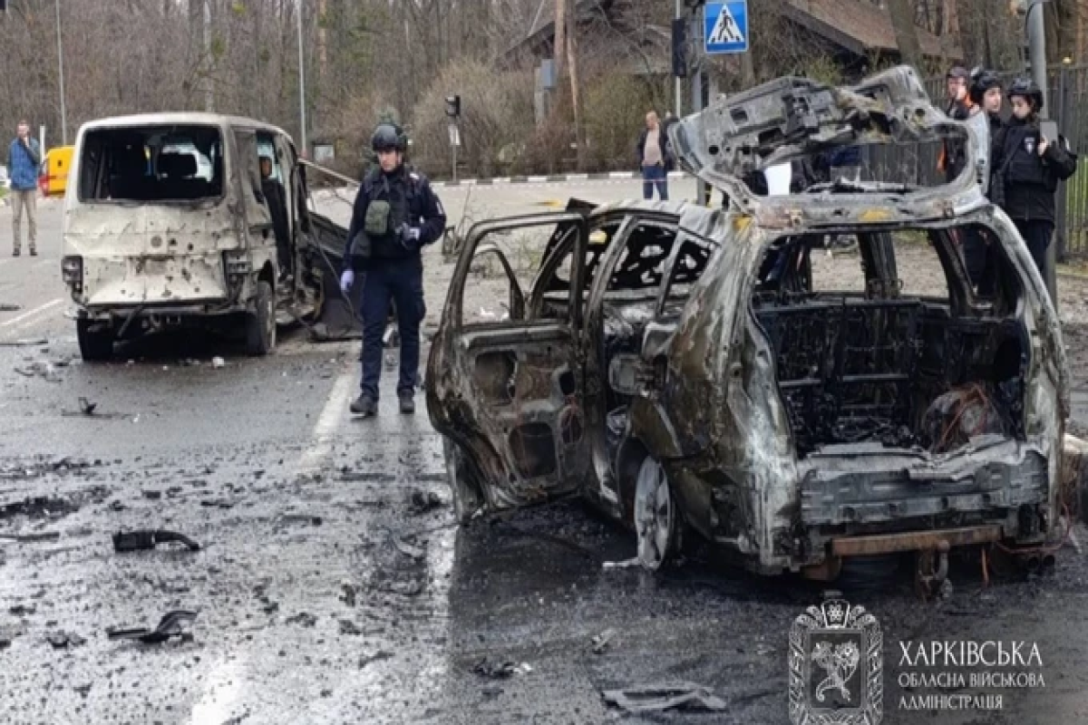 Rusiya Xarkovu vurdu, ölənlər var