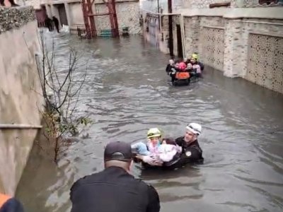 Keşləni su basdı - Sakinlər&nbsp;təxliyə edildi