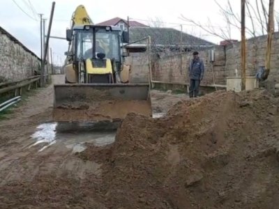 Maştağada xətt bərpa edildi