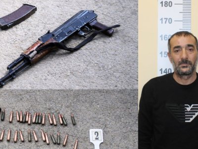 Quldurluq etdi, evindən "kalaşnikov" çıxdı