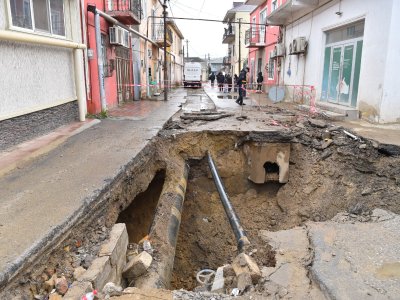 Xankəndinə güclü yağış yağıb. &ndash; FOTO, VİDEO