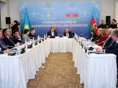 Almatıda II Rektorlar Forumu keçirildi - Fotolar
