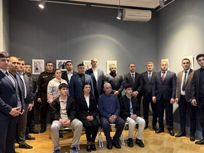 Şəhid Mühüd Orucovun anım tədbiri keçirilib - Fotolar