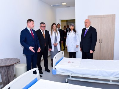 Sumqayıtda Göz Mərkəzinin açılışı oldu - Fotolar