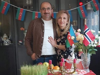 Azərbaycanlı jurnalistin oğlu Norveç ordusuna əsgər aparıldı - FOTO