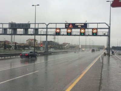 Aeroport&nbsp;yolunda sürət həddi endirildi