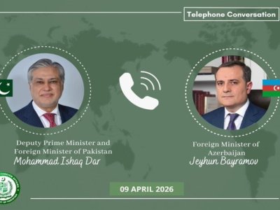 Ceyhun Bayramov pakistanlı həmkarı ilə DANIŞDI