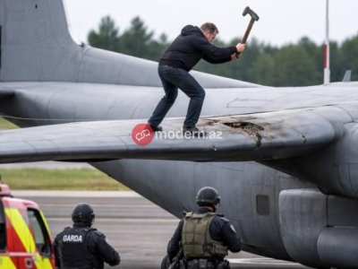 ABŞ hərbi təyyarəsinə BALTALI&nbsp;HÜCUM