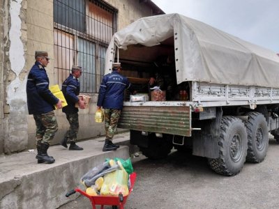 Qubada&nbsp;torpaq sürüşməsi - Rayonla kəndlərin əlaqəsi kəsildi