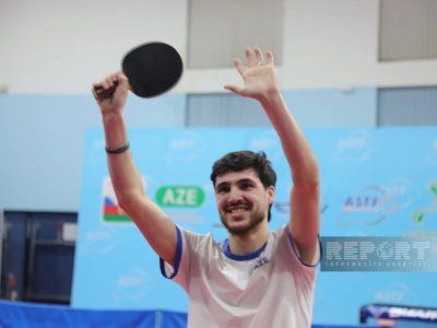 Azərbaycanlı stolüstü tennisçi "Ginnesin Rekordlar Kitabı"na düşdü