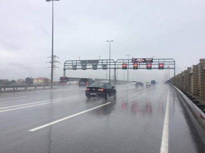 Bu yolda sürət həddi endirildi