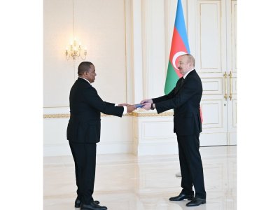 Esvatininin yeni səfiri ölkə başçısının qəbulunda