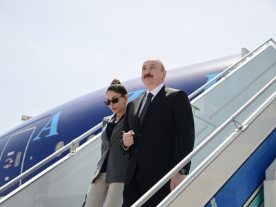 İlham Əliyev və birinci xanım Türkiyədədir - FOTOLAR