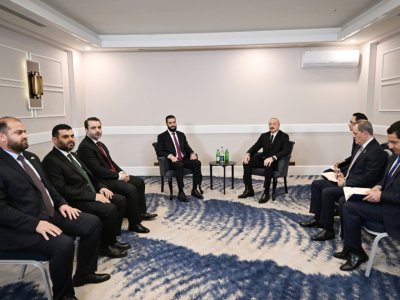 Ilham Aliyev met with Ahmed Al Sharaa