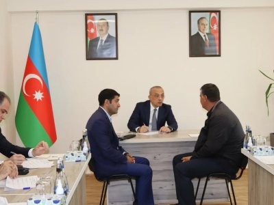 Zaur Mikayılov Xankəndidə vətəndaşlarla görüşdü - Fotolar