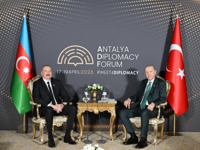 İlham Əliyevlə&nbsp;Ərdoğan görüşdü&nbsp;- FOTOLAR