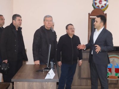 Türkiyə Ali Məhkəməsinin nümayəndələri&nbsp;Xankəndidə - FOTOLAR