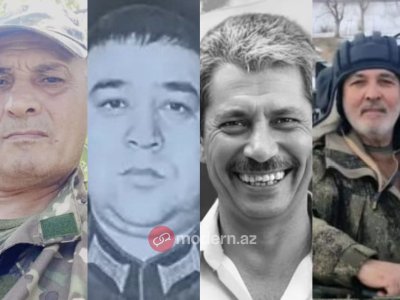 Daha 4 azərbaycanlı hərbçi həlak oldu - FOTO