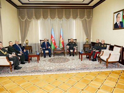 Türkiyənin Milli Müdafiə Universitetinin nümayəndə heyəti Azərbaycandadır