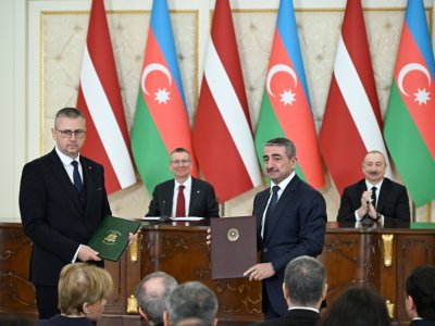 Azərbaycan-Latviya sənədləri mübadilə edildi - YENİLƏNİB