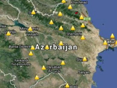 Azərbaycanda zəlzələ oldu