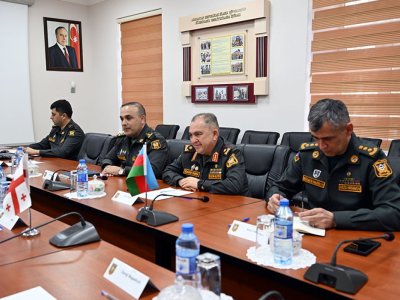 Bakıda Azərbaycanla Gürcüstanın hərbi hüquqşünasları görüşdü