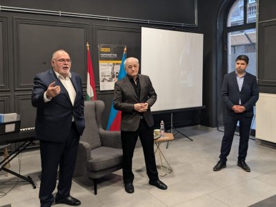 Fəxrəddin Manafov Macarıstan Azərbaycan Evində&nbsp;qonaq&nbsp;olub