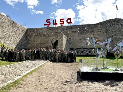 Türkiyə nümayəndə heyəti Şuşada olub - FOTOLAR