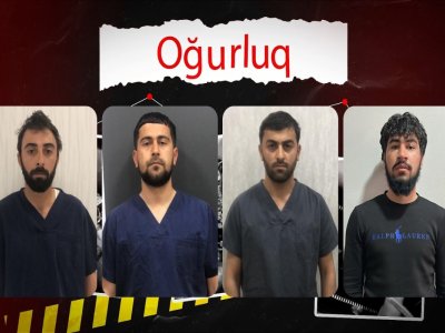 Mağazadan 100 min manat dəyərində qızıl oğurlandı - 4 nəfər tutuldu