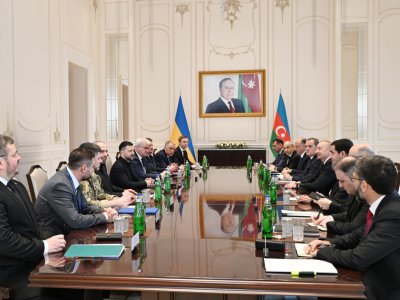 Qəbələdə prezidentlərin geniş tərkibdə görüşü keçirilib