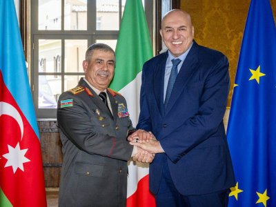 Azərbaycan-İtaliya hərbi əməkdaşlığı müzakirə olunub