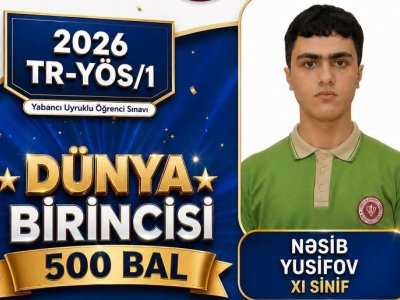 Azərbaycanlı şagird dünya birincisi oldu
