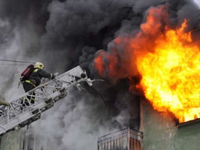 Moskvada yanğın: 3 ölü, 7 yaralı