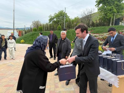Xanobaya yola düşən köç kəndə çatdı - FOTO