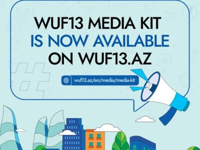 Media nümayəndələri üçün "WUF13 Media Kit" hazırlanıb