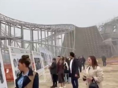 Diplomatlar Şuşada&nbsp;yeni məscidlə tanış oldu&nbsp;- VİDEO