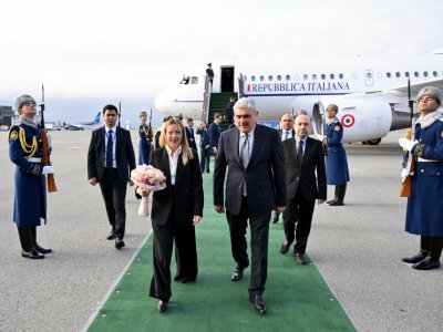 İtaliyanın Baş naziri Azərbaycandadır