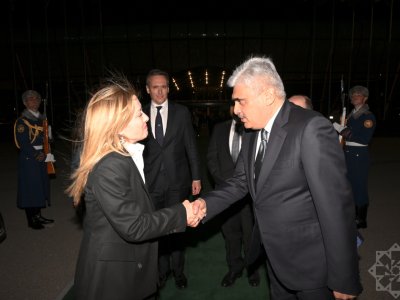 Ciorcia Meloninin Azərbaycana səfəri başa çatdı