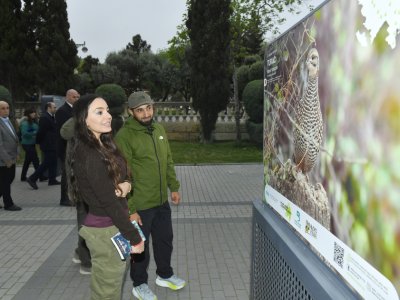 Leyla Əliyeva &ldquo;Azərbaycan təbiətinin izi ilə&rdquo; sərgisində
