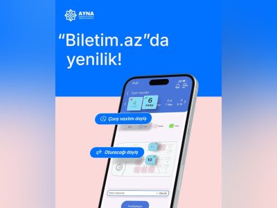 "Biletim.az" portalına yeni funksiya əlavə olundu